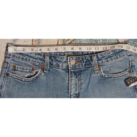 Levis 515 Bootcut Womens 10M 30Wx27L Faded Blue Denim Jeans - Picture 4 of 9